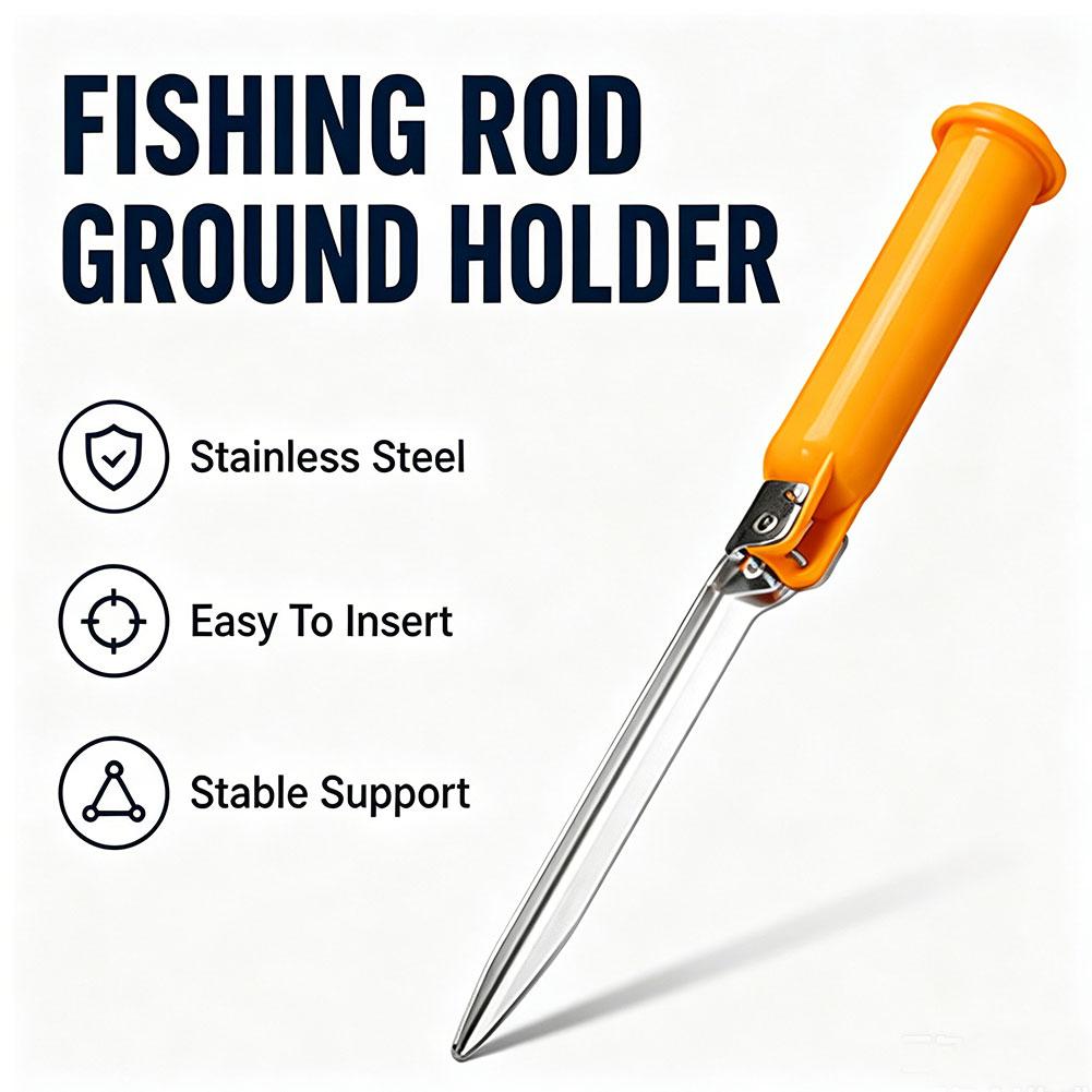 Fishing Rod Surf - حامل صنارة صيد متعدد الوظائف قابل