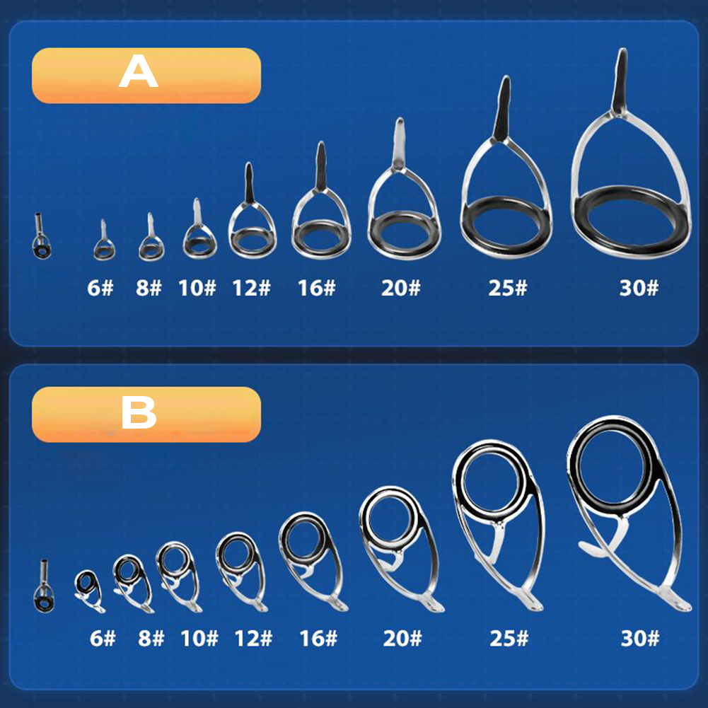 Fishing Rod Guide Replacement - حلقات سيراميك لقضيب الصيد ، حلقة