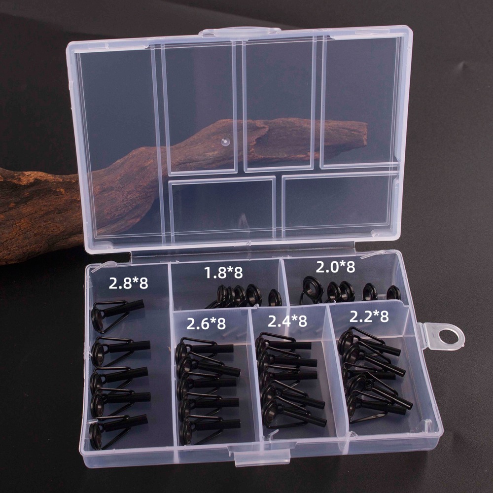 Fishing Rod Guide Replacement - 30 قطعة من أدوات إصلاح أطراف