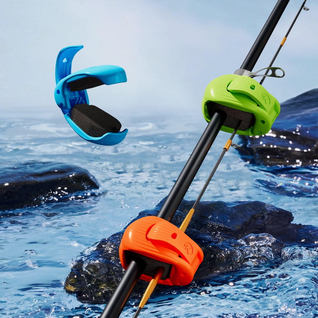 قطعتان من مشبك صنارة الصيد سري - مراجعة Fishing Rod Travel وسعره