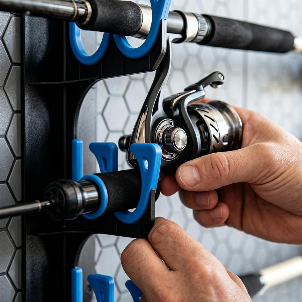 حامل صنارات صيد السمك المثبت ع - مراجعة Fishing Rod Rack وسعره