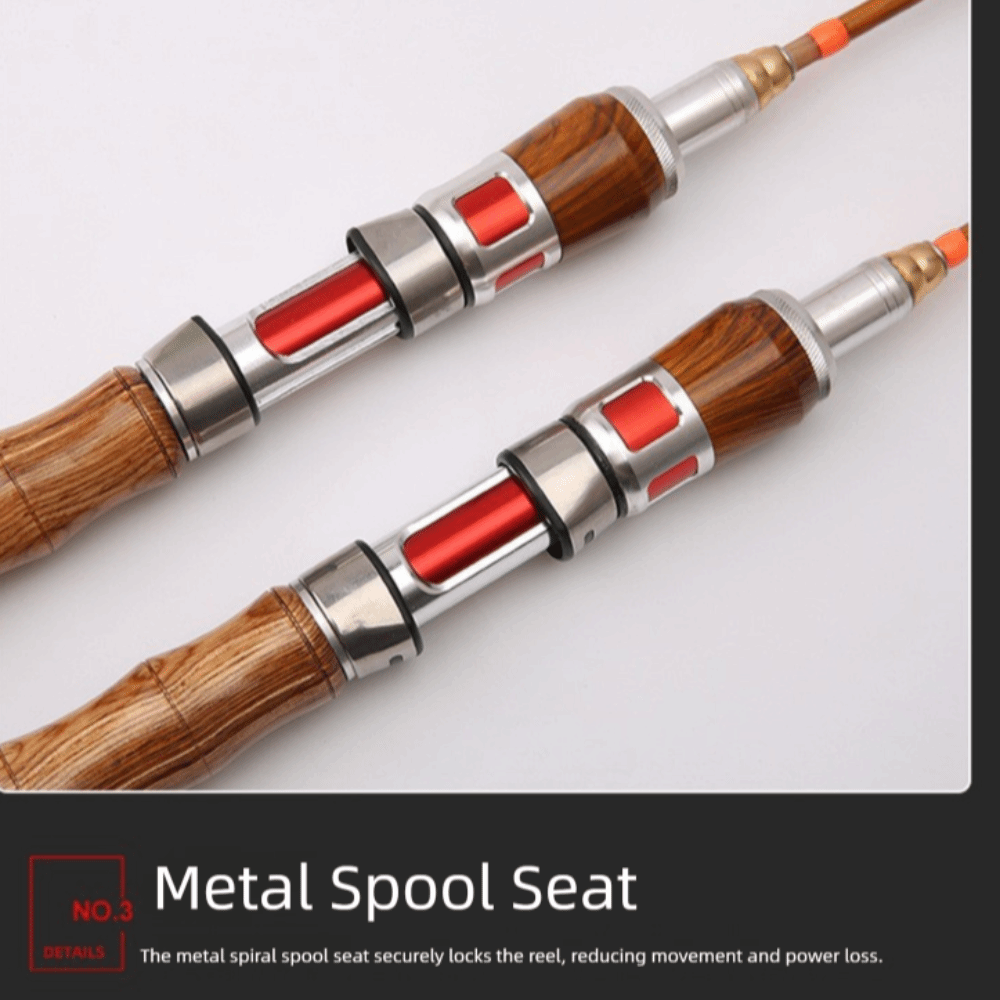 قصبة صيد دوارة من ألياف الكربو - مراجعة Fishing Rod Carbon Fiber وسعره