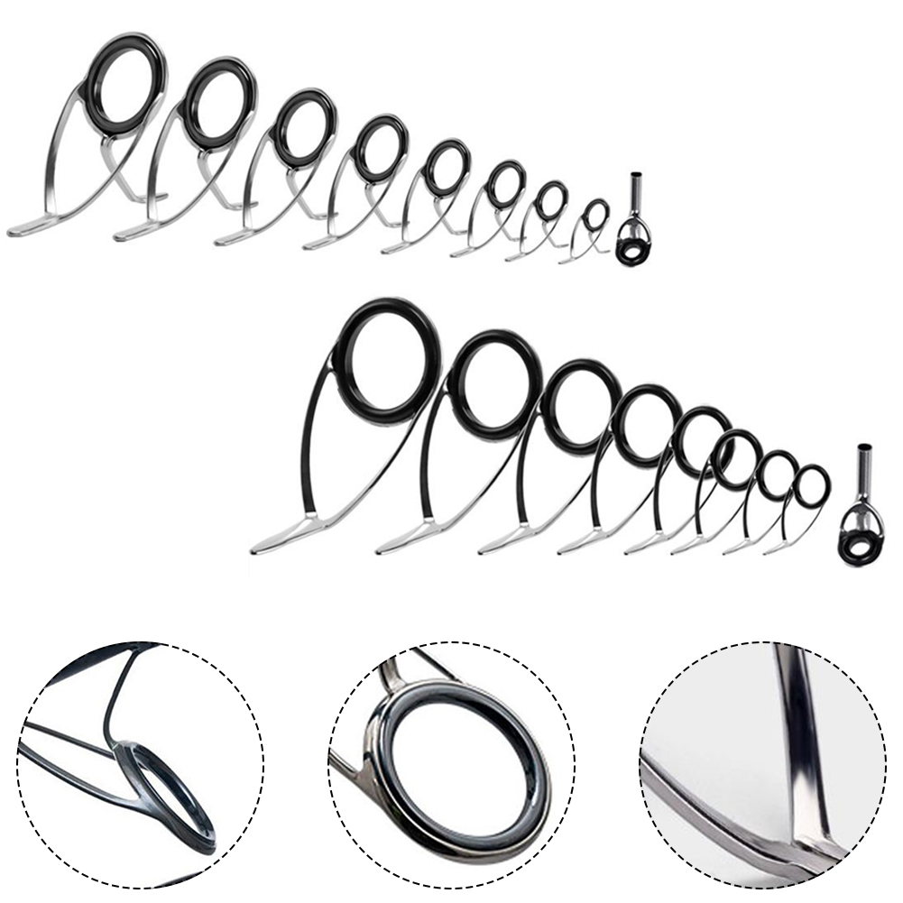 حلقات سيراميك لقضيب الصيد ، حل - مراجعة Fishing Rod Guide Replacement وسعره