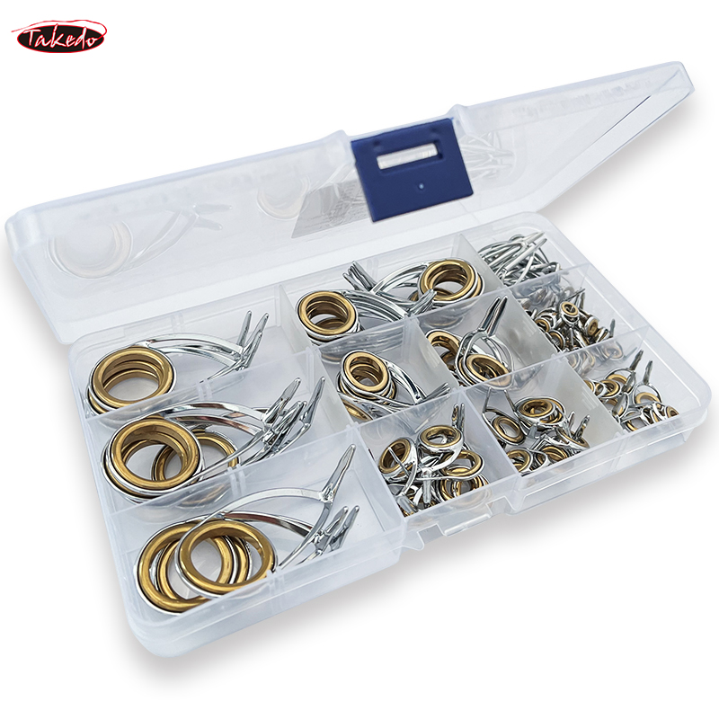 طقم تاكيدو TN75-1 من 5 قطع لقض - مراجعة Fishing Rod Guide Replacement وسعره