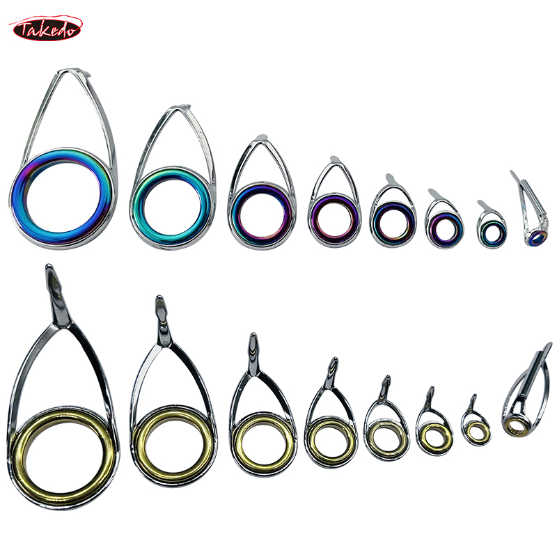 طقم تاكيدو TN75-1 من 5 قطع لقض - مراجعة Fishing Rod Guide Replacement وسعره